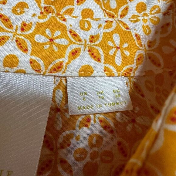 Anthropologie Petrin Maeve blouse size 6 - Picture 9 of 9